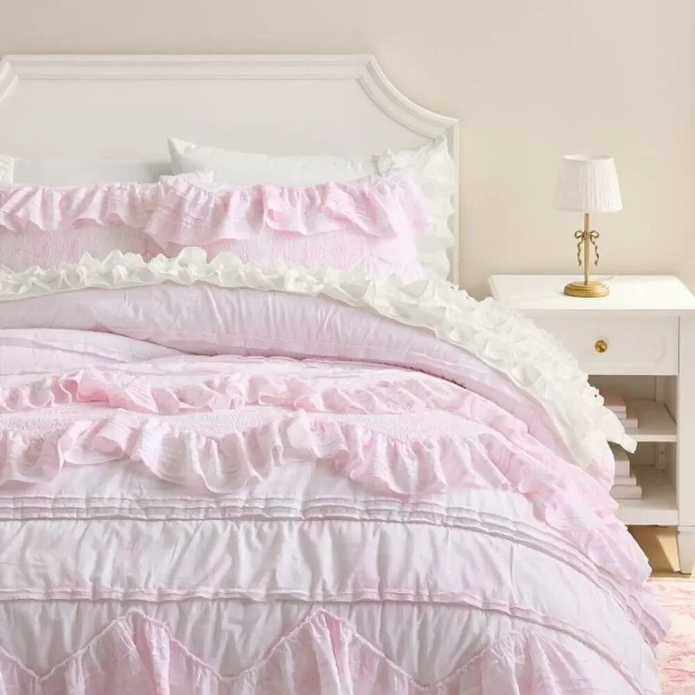 LoveShackFancy Full / Queen Summer Dream Tie Dye Quilt + 2 Standard Shams NWT